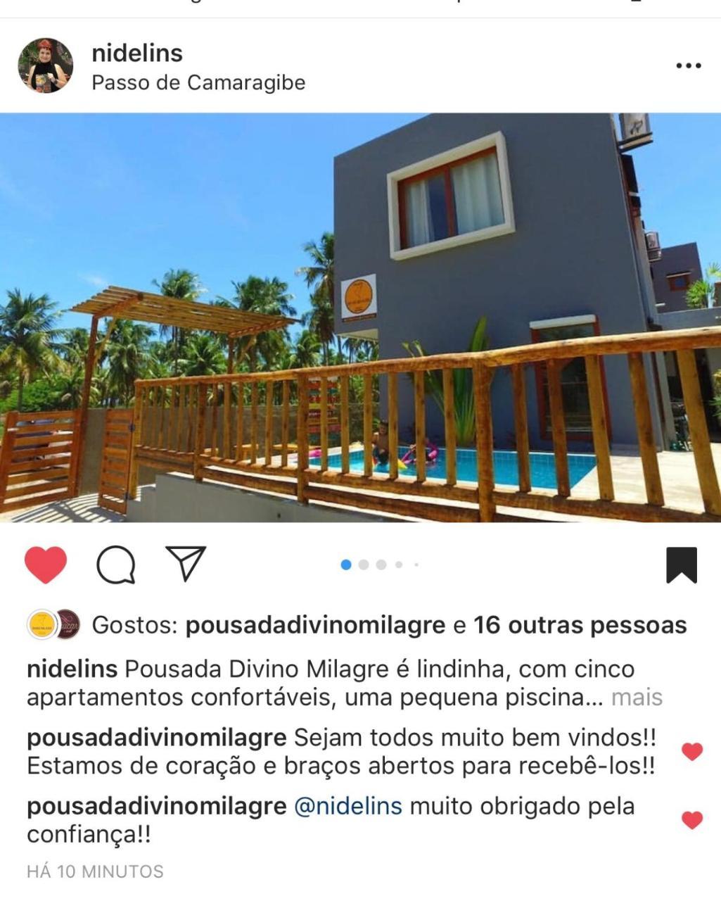 Pousada Divino Milagre Passo de Camarajibe المظهر الخارجي الصورة